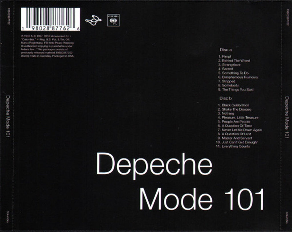 Depeche Mode – 101 Live (2-CD)