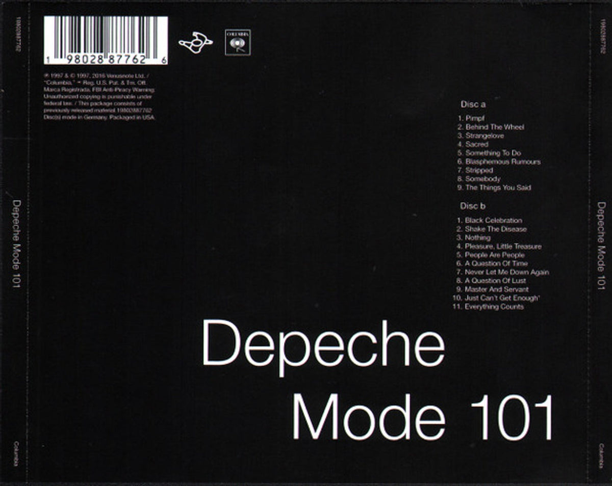 Depeche Mode – 101 Live (2-CD)