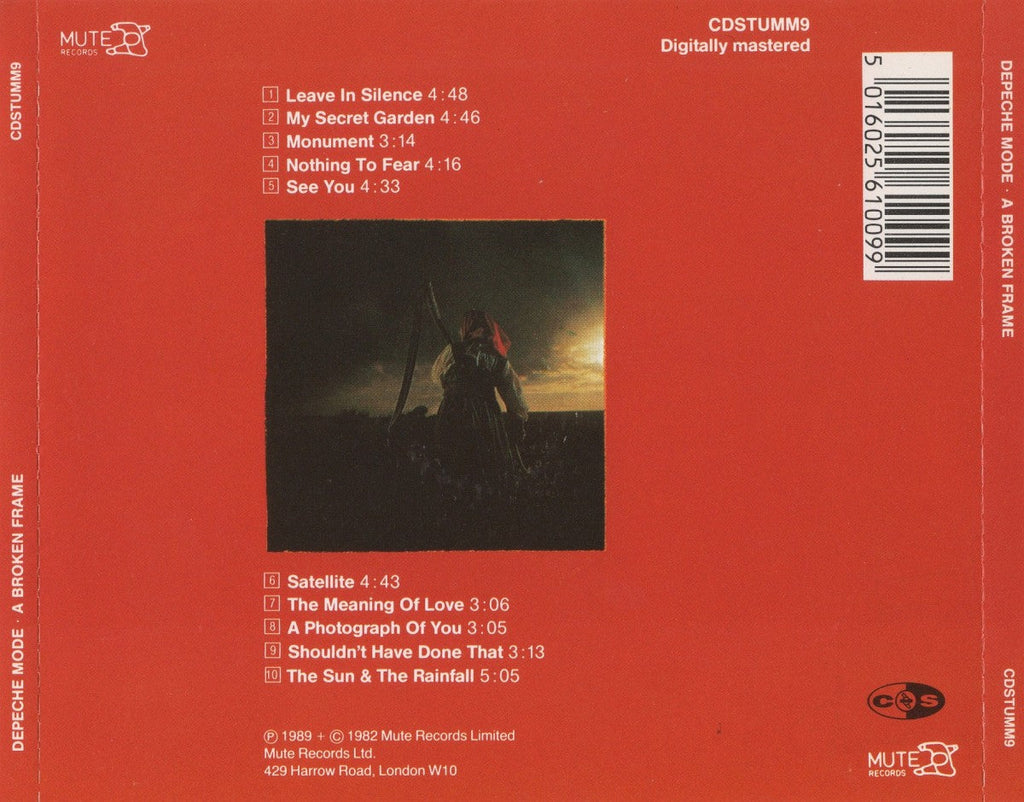 Depeche Mode – Broken Frame Music CD