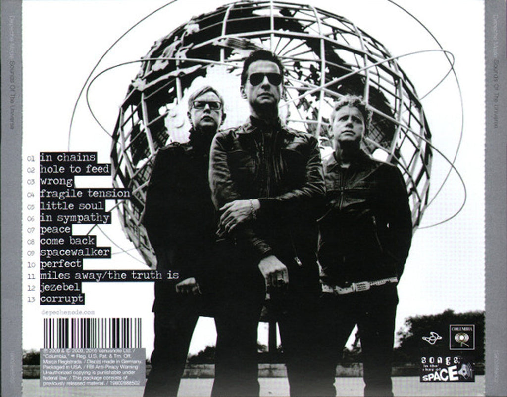 Depeche Mode – Sounds Of The Universe Music CD