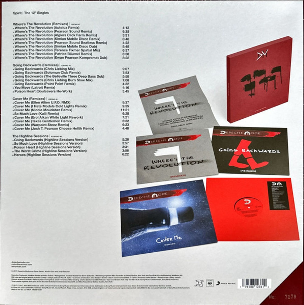 Depeche Mode – Spirit / The 12" Singles (7 12" Inch Vinyl) Vinyl Record