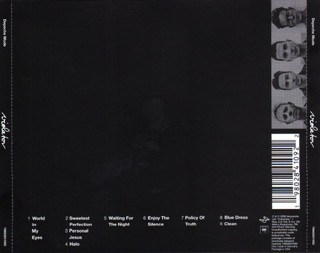 Depeche Mode – Violator Music CD