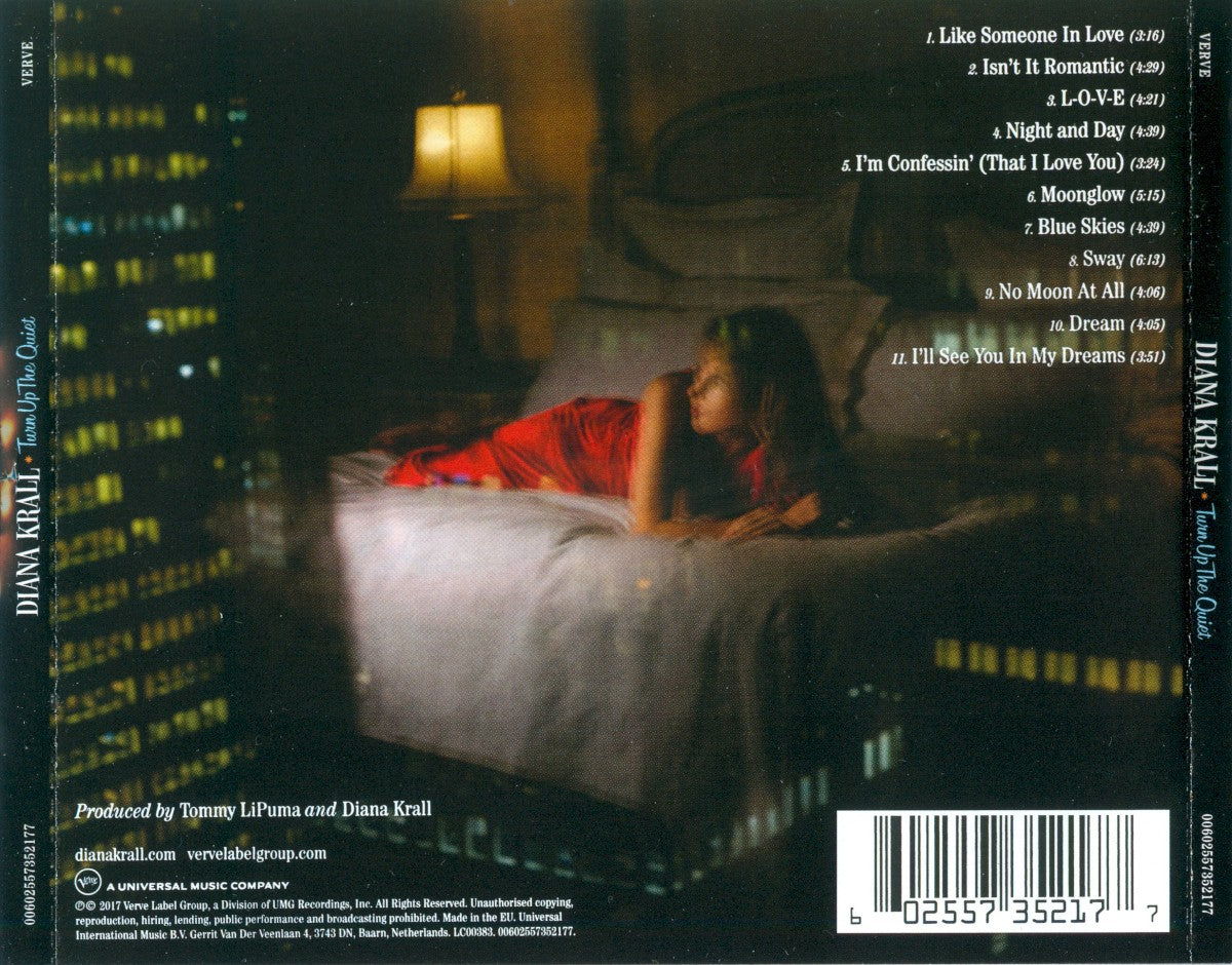Diana Krall – Turn Up The Quiet Music CD