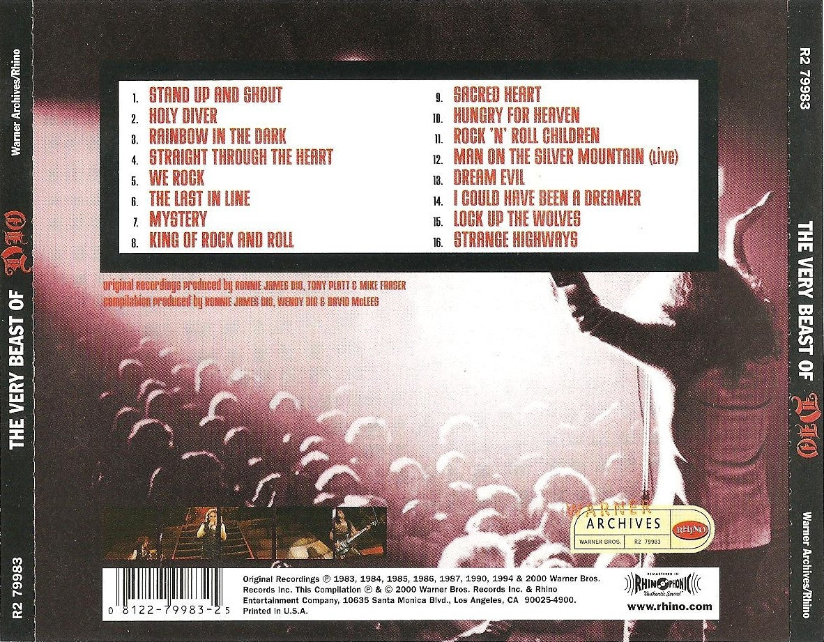 Dio – The Very Beast Of Dio Music CD