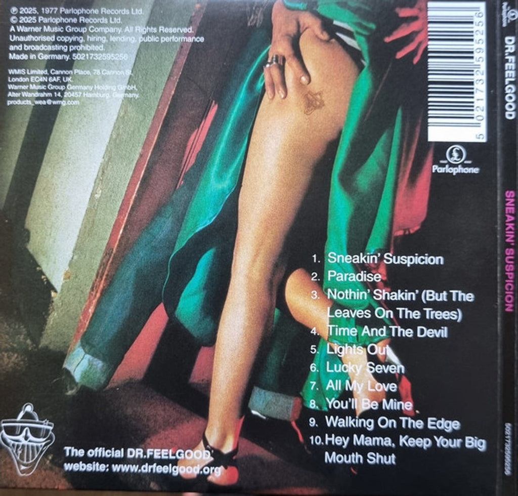 Dr. Feelgood – Sneakin' Suspicion Music CD