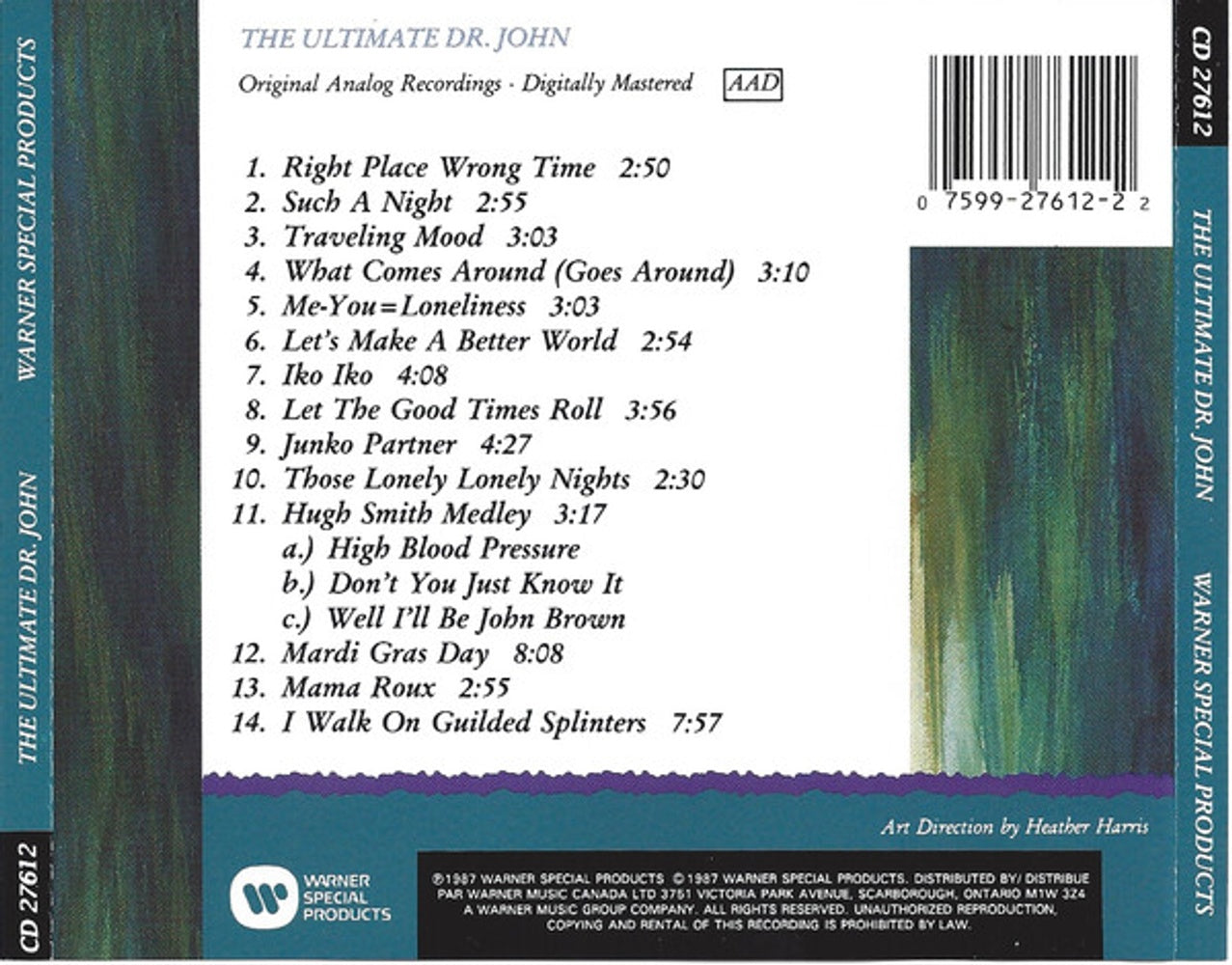 Dr. John – Ultimate Dr John Music CD