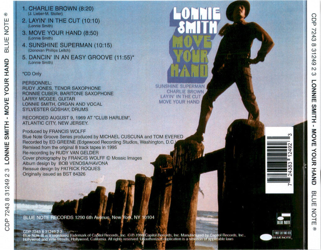 Lonnie Smith – Move Your Hand Music CD