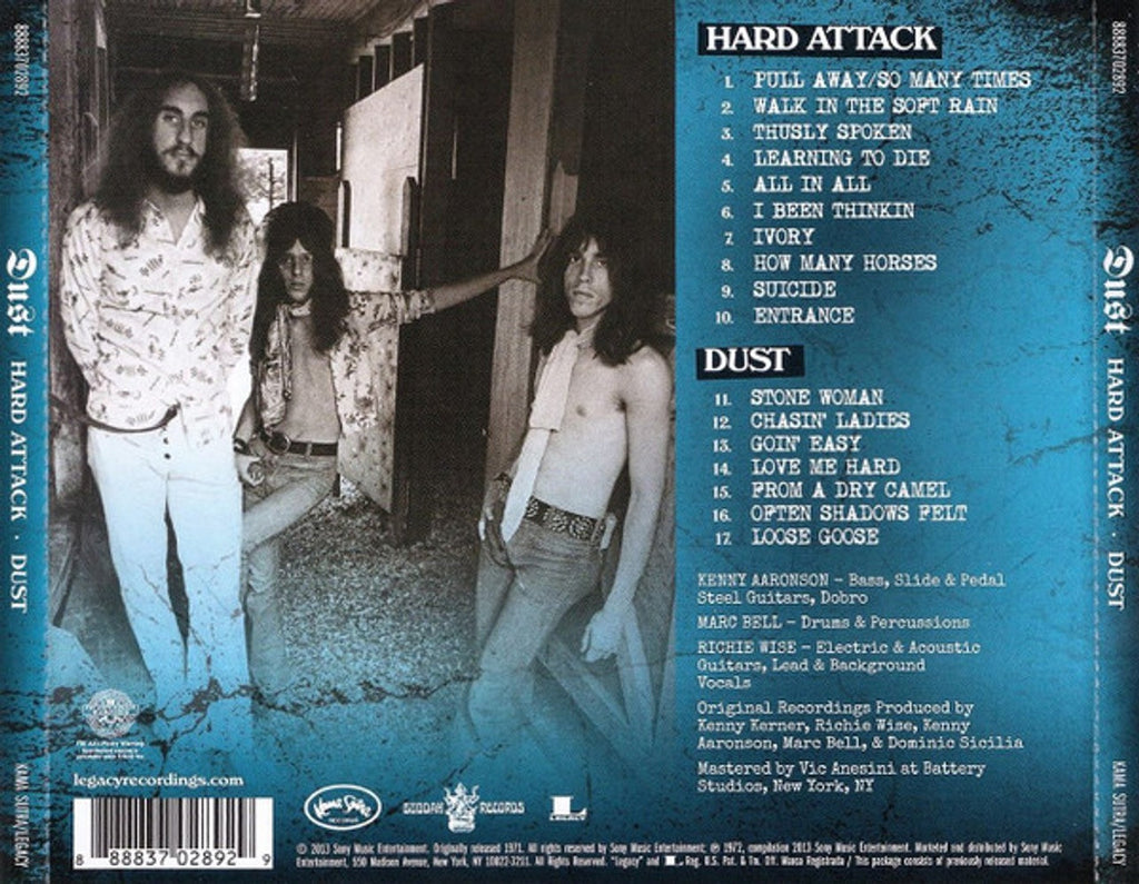 Dust – Hard Attack / Dust Music CD
