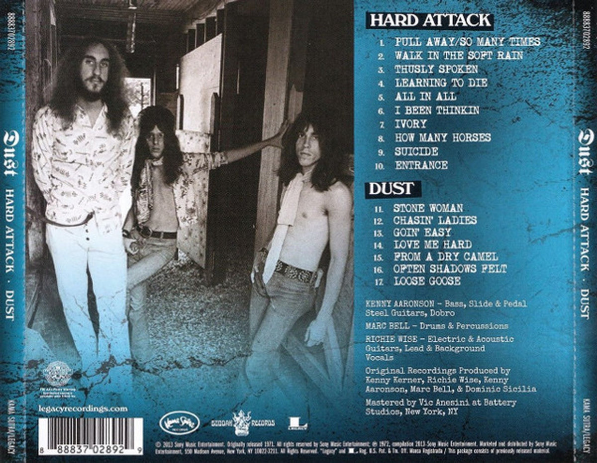Dust – Hard Attack / Dust Music CD