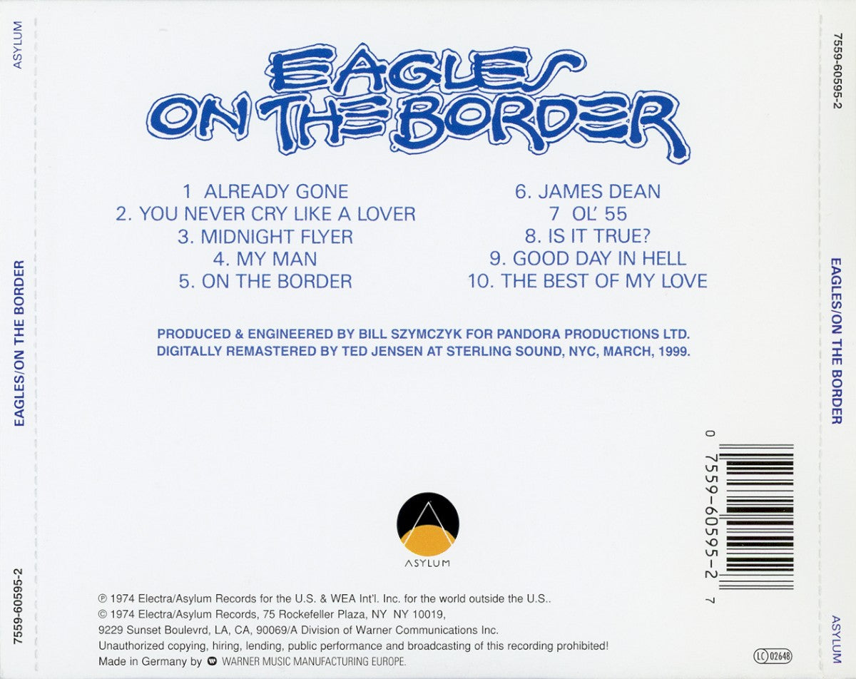 Eagles – On The Border (LP Vinyl) Vinyl Record
