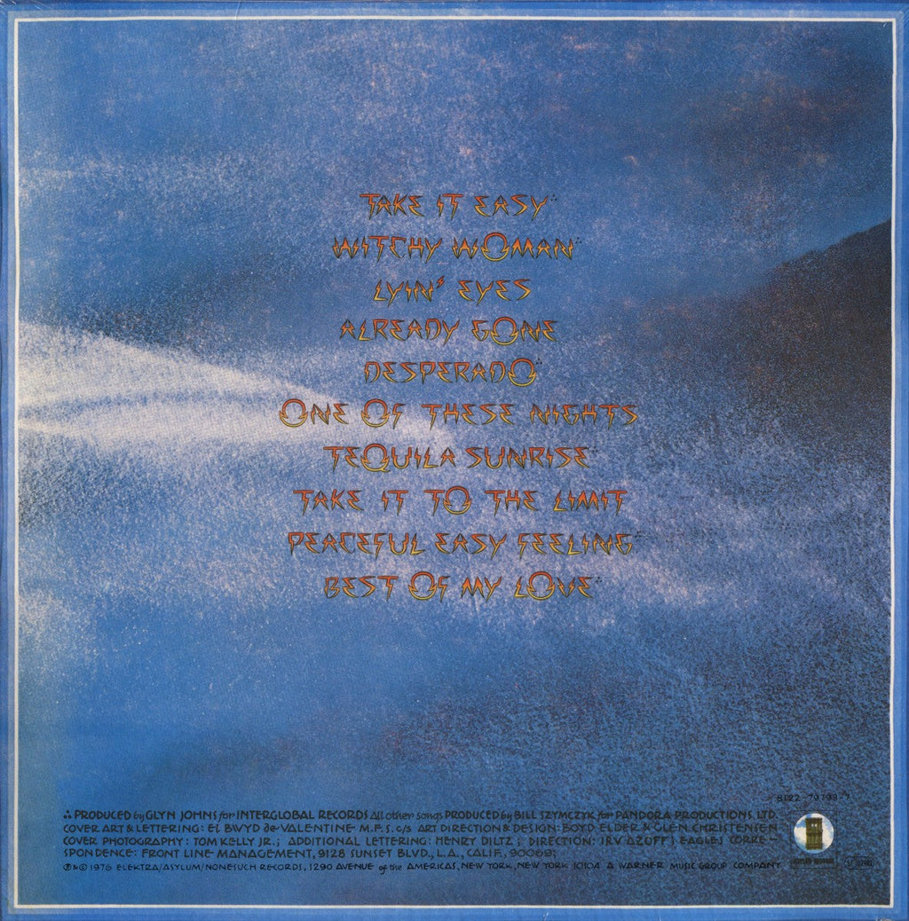 Eagles – Their Greatest Hits 1971-1975 (LP Vinyl) Vinyl Record