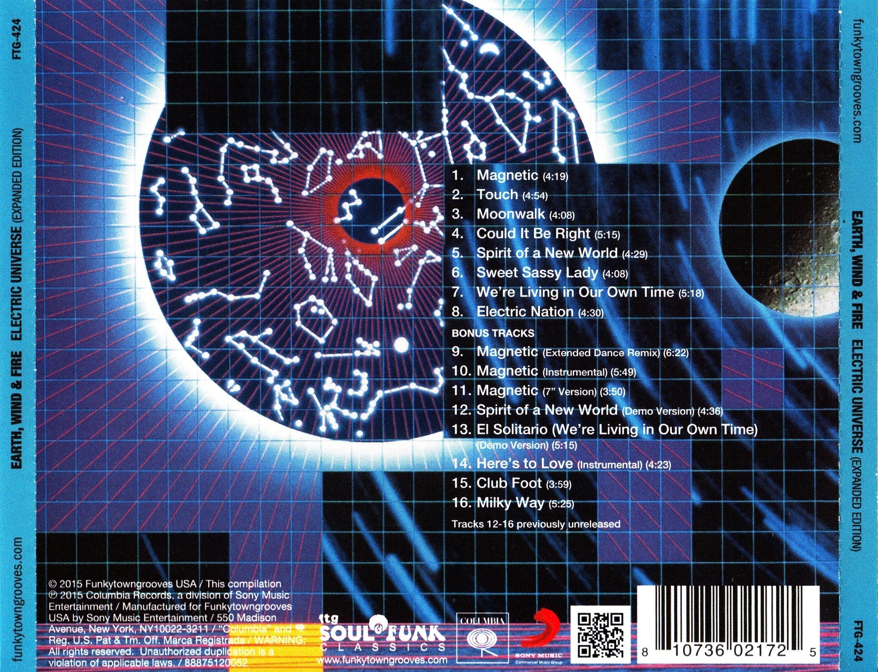 Earth, Wind & Fire – Electric Universe Music CD
