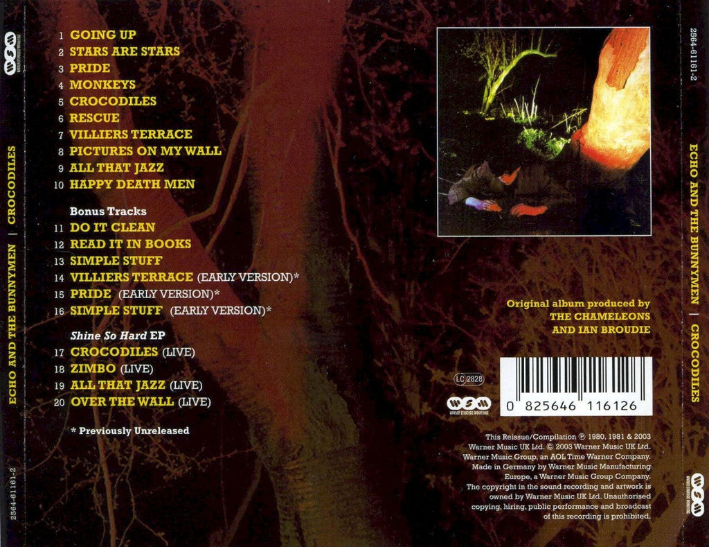 Echo & The Bunnymen – Crocodiles Music CD
