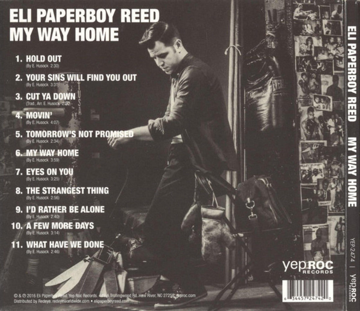 Eli "Paperboy" Reed – My Way Home Music CD