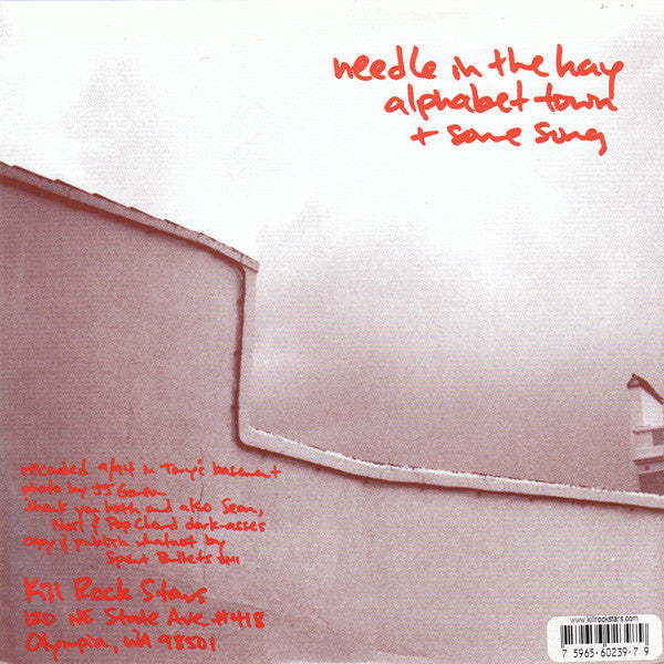 Elliott Smith – Needle In The Hay (Red 7" Inch Vinyl) Vinyl Record