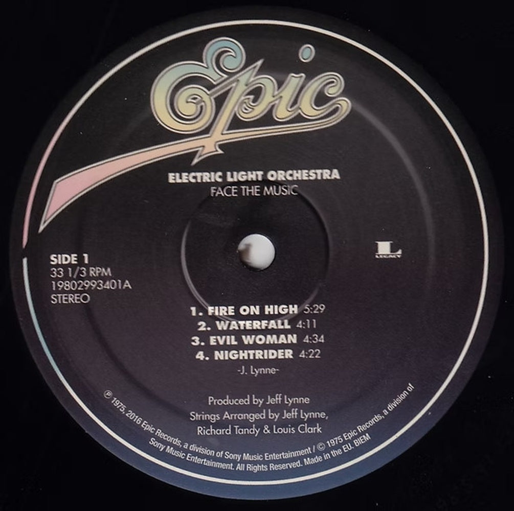Electric Light Orchestra – Face The Music (LP Vinyl) Vinyl Record