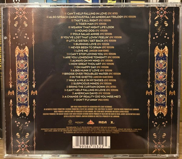 Elvis Presley – Epic: Elvis Presley In Concert Music CD