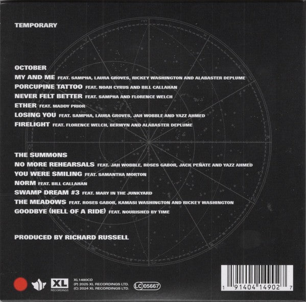 Everything Is Recorded – Temporary Music CD