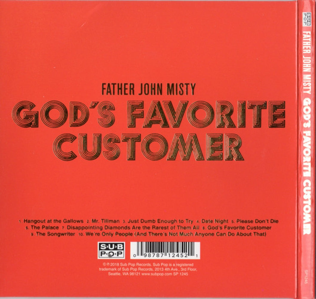 Father John Misty – God's Favorite Customer Music CD