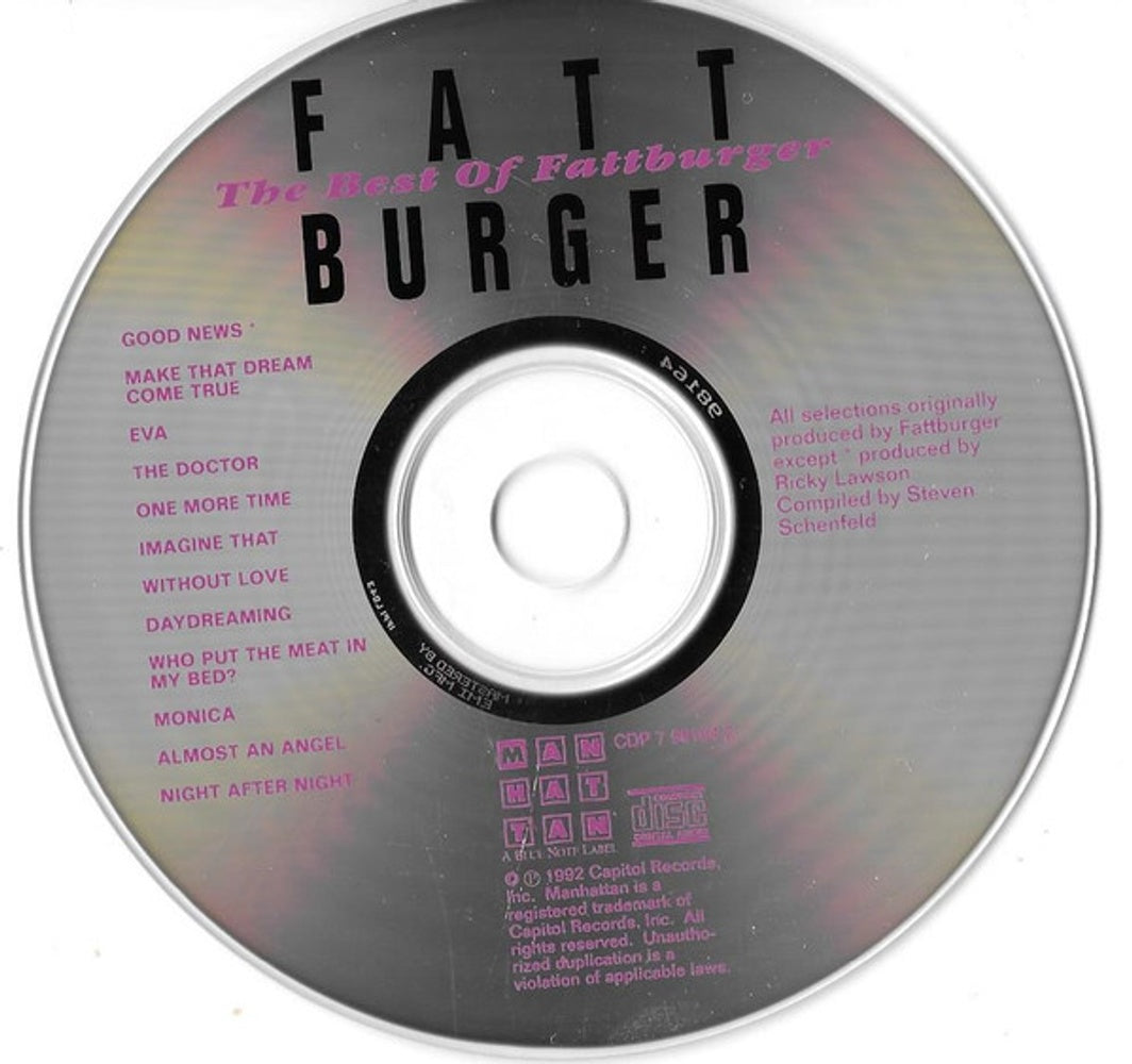Fattburger – Best of Music CD