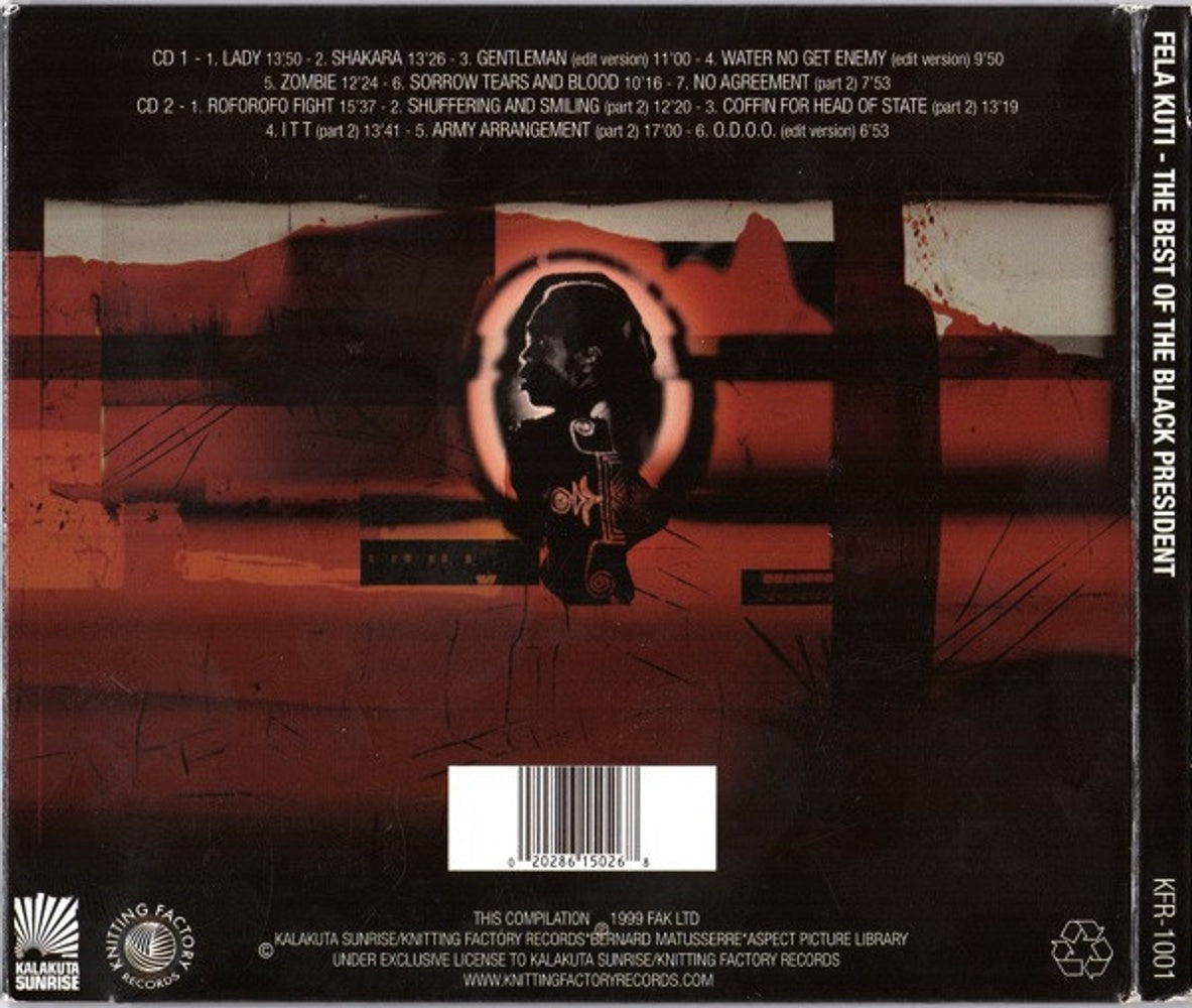 Fela Kuti – The Best Of The Black President (2-CD) Music CD