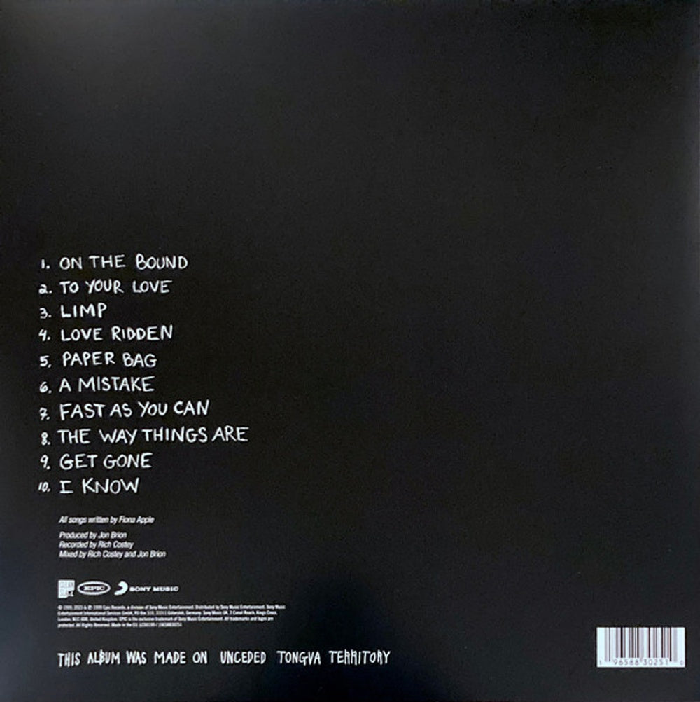 Fiona Apple – When The Pawn… (LP Vinyl) Vinyl Record