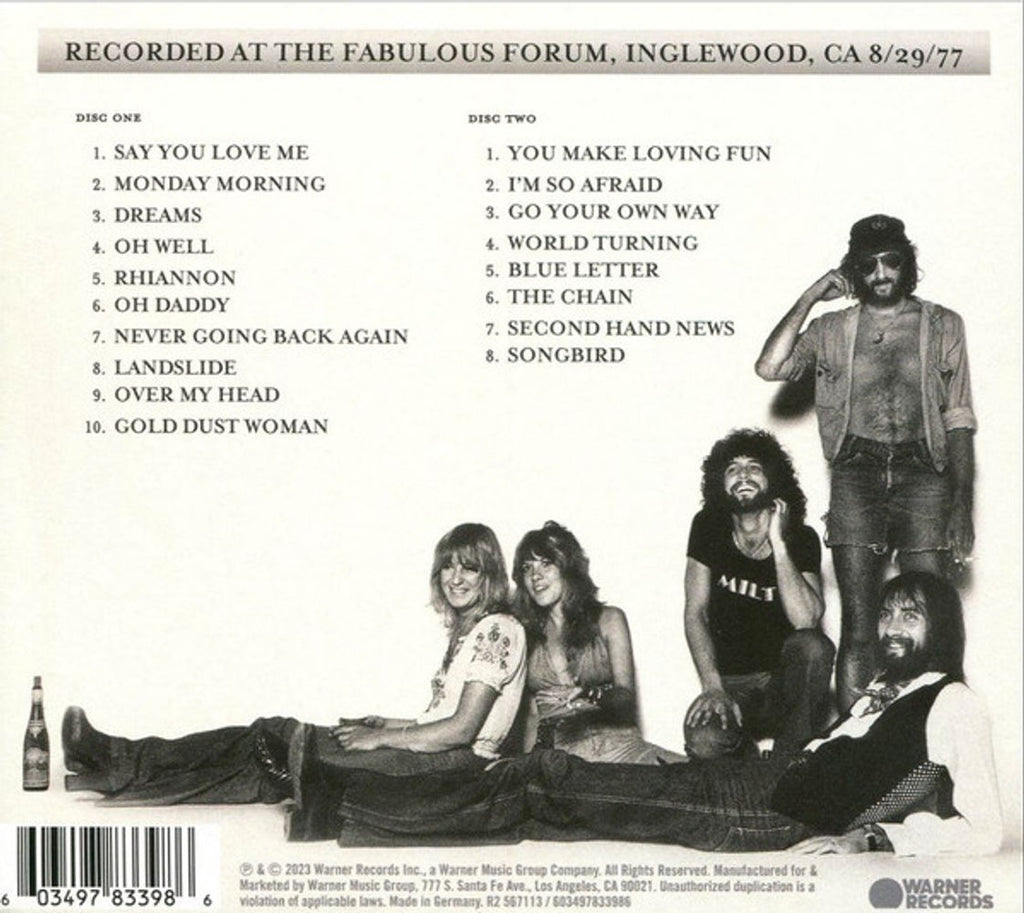 Fleetwood Mac – Rumours Live (2-CD)