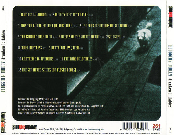Flogging Molly – Drunken Lullabies Music CD