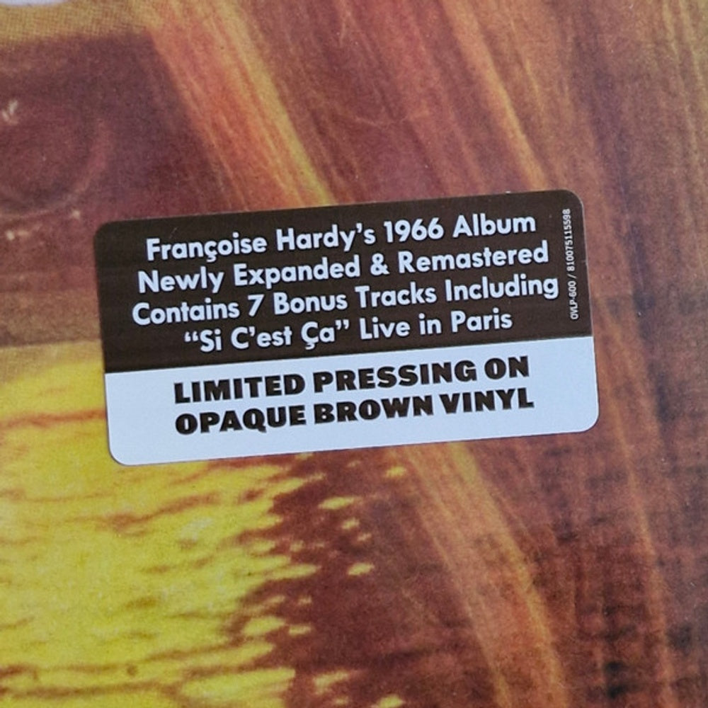 Francoise Hardy – La Maison Ou J'ai Grandi (LP Brown Vinyl) Vinyl Record
