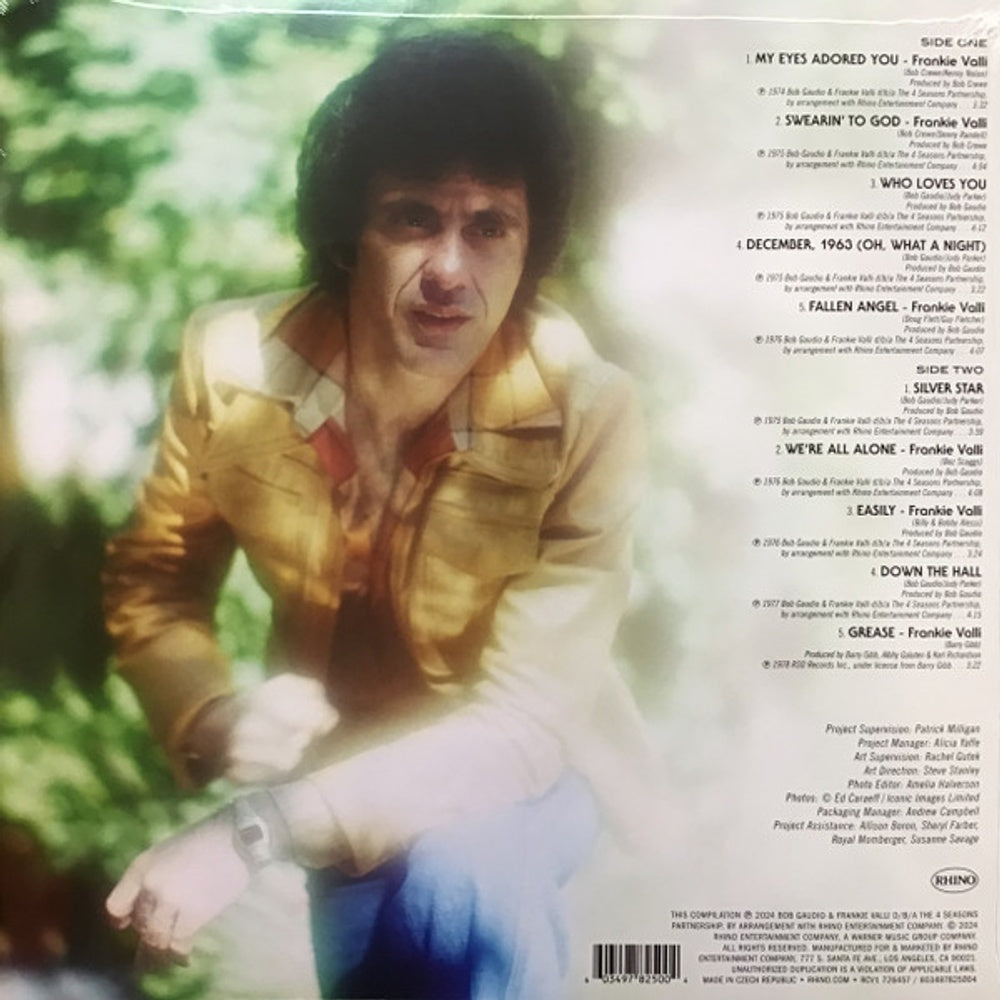 Frankie Valli & The Four Seasons – Greatest '70s Hits (LP Vinyl) Vinyl Record