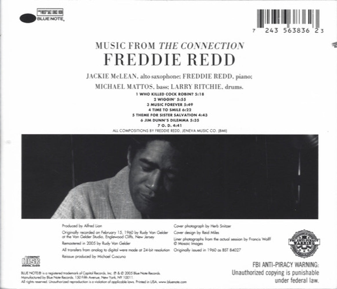 Freddie Redd Quartet – Music From The Connection Music CD