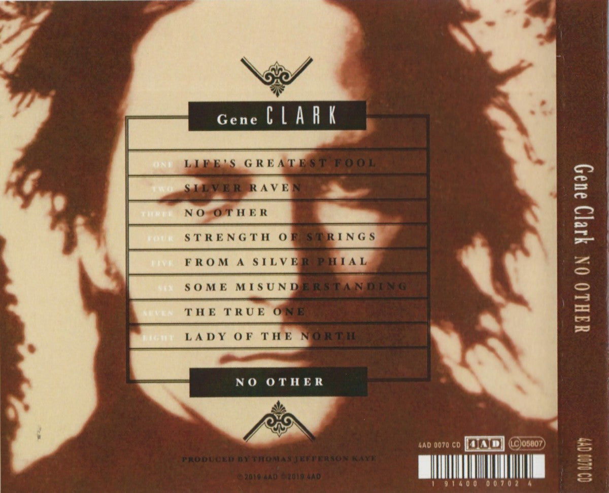 Gene Clark – No Other Music CD