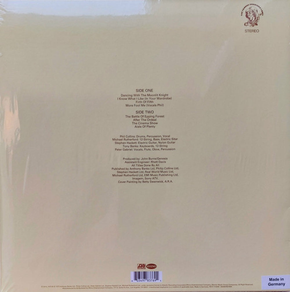Genesis – Selling England By The Pound (LP Vinyl) Vinyl Record