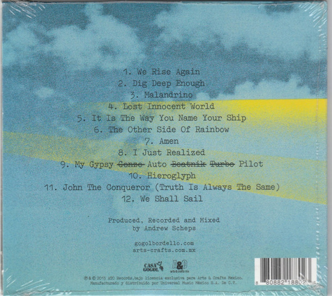 Gogol Bordello – Pura Vida Conspiracy Music CD