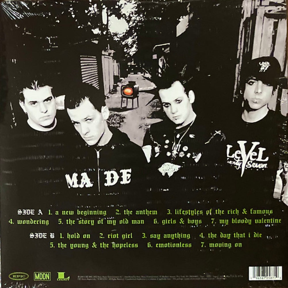 Good Charlotte – Young And The Hopeless (LP Vinyl) Vinyl Record