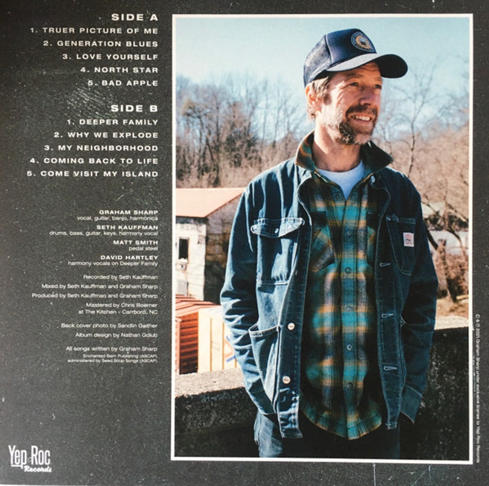 Graham Sharp – Truer Picture (LP Blue Vinyl) Vinyl Record