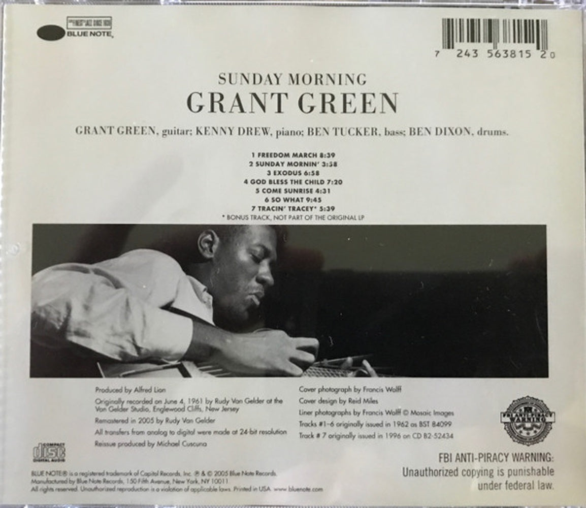 Grant Green – Sunday Morning Music CD
