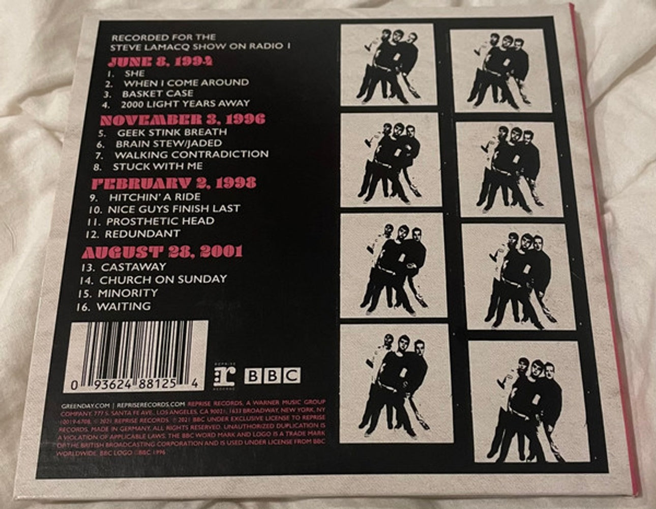 Green Day – BBC Sessions Music CD
