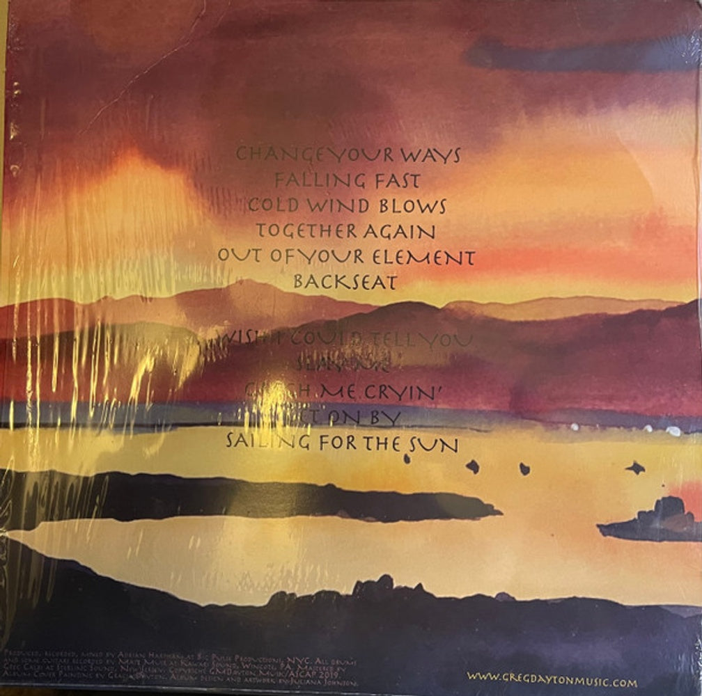 Greg Dayton – Sailing for the Sun Music CD