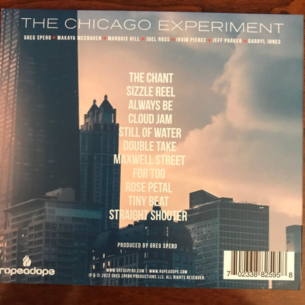 Greg Spero – The Chicago Experiment Music CD