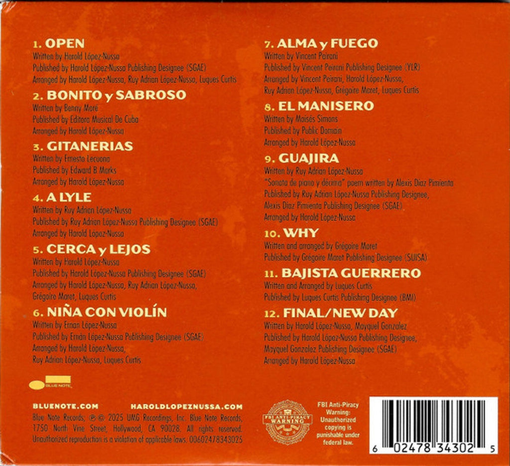 Harold Nussa Lopez – Nueva Timba Music CD