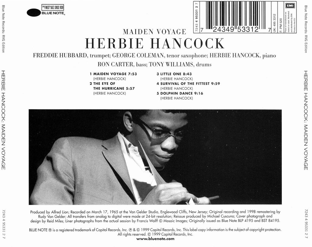 Herbie Hancock – Maiden Voyage Music CD