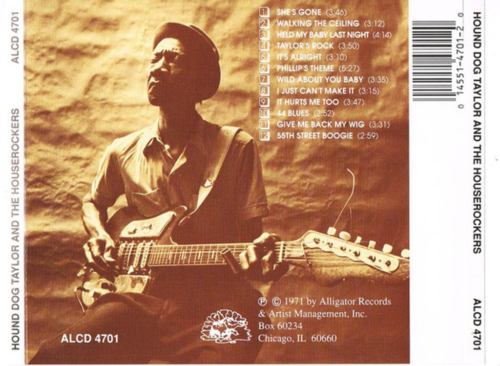 Hound Dog Taylor & the Houserockers Music CD