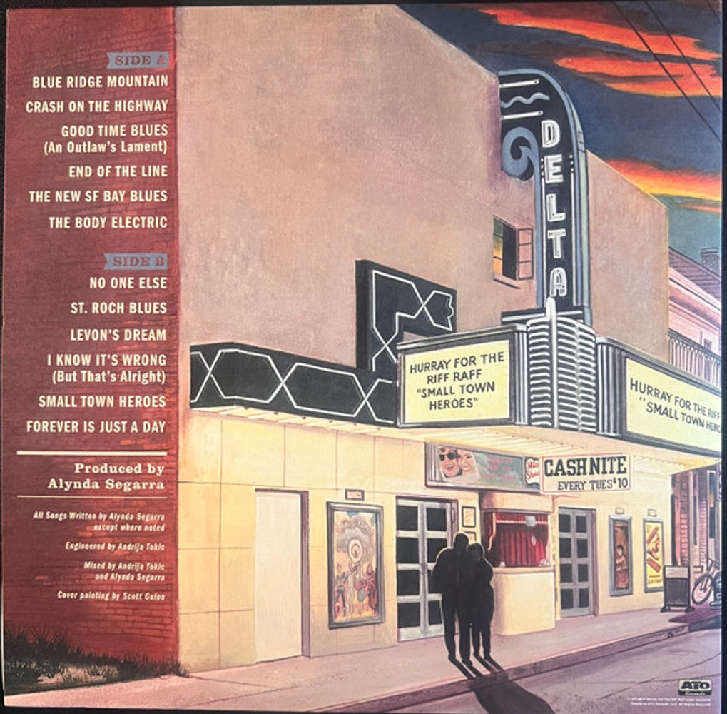 Hurray For The Riff Raff –  Small Town Heroes - (LP Vinyl) Vinyl Record