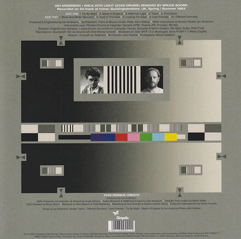 Ian Anderson – Walk Into Light: 2026 Drums (LP Vinyl) Vinyl Record