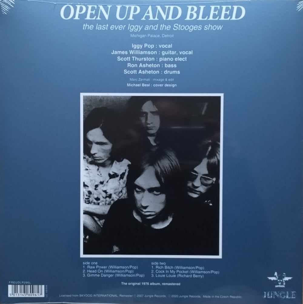 Iggy and The Stooges – Metallic K.O. (Blue LP Vinyl) Vinyl Record