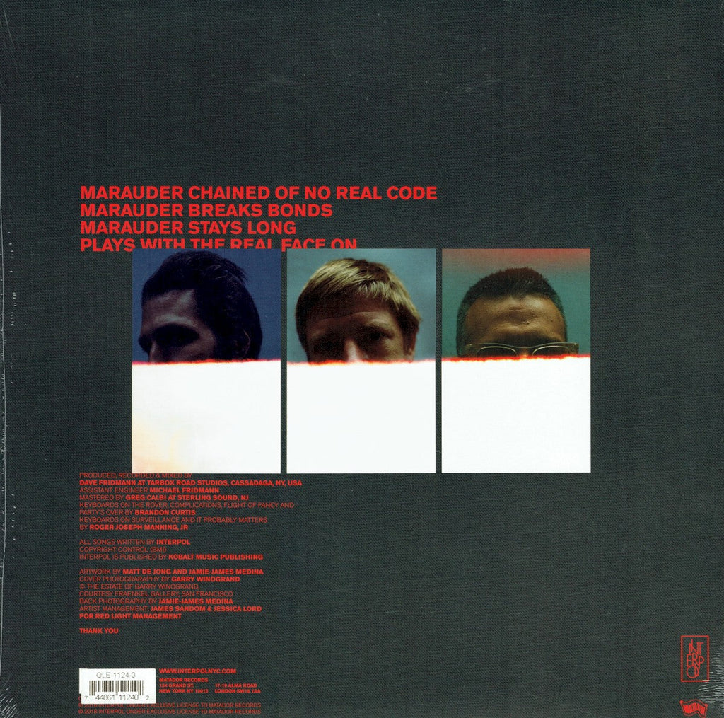 Interpol – Marauder (LP Vinyl) Vinyl Record