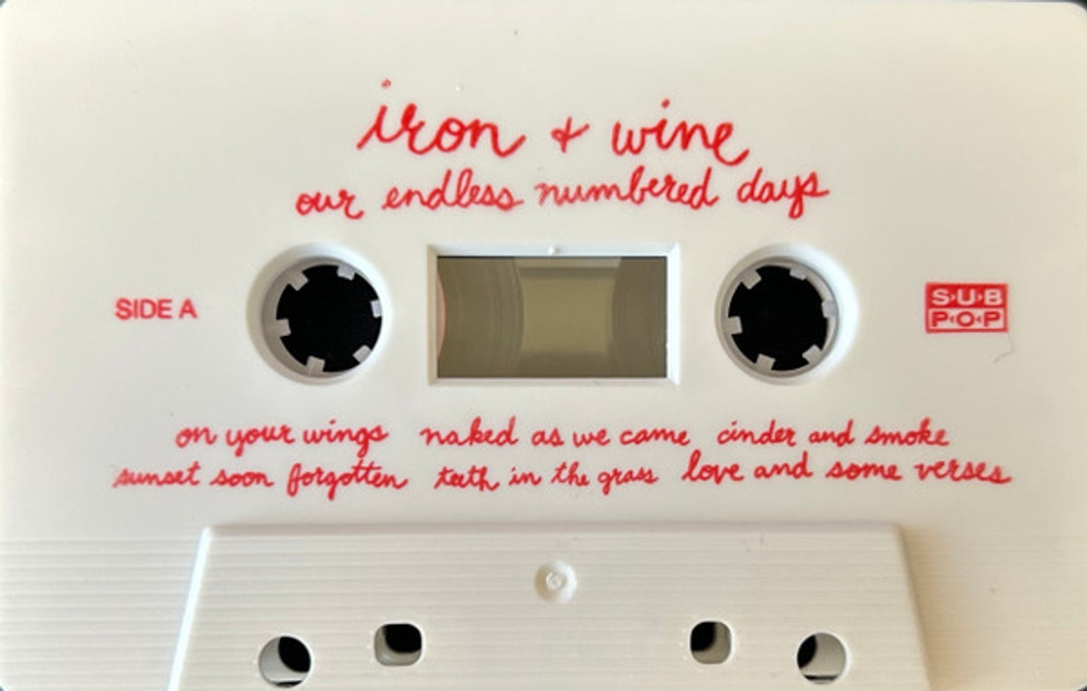 Iron & Wine – Our Endless Numbered Days Music Cassette Tape
