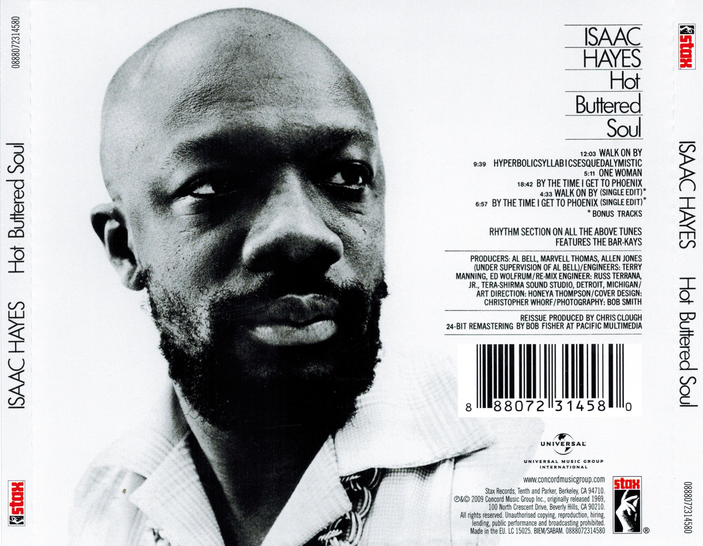 Isaac Hayes – Hot Buttered Soul Music CD
