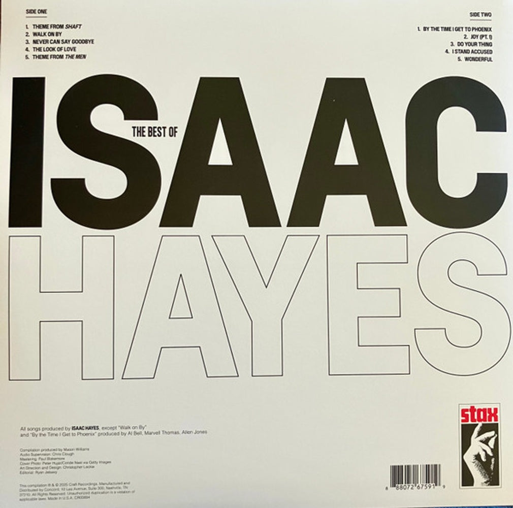 Isaac Hayes – The Best Of (Remastered 2025) - (LP Vinyl) Vinyl Record